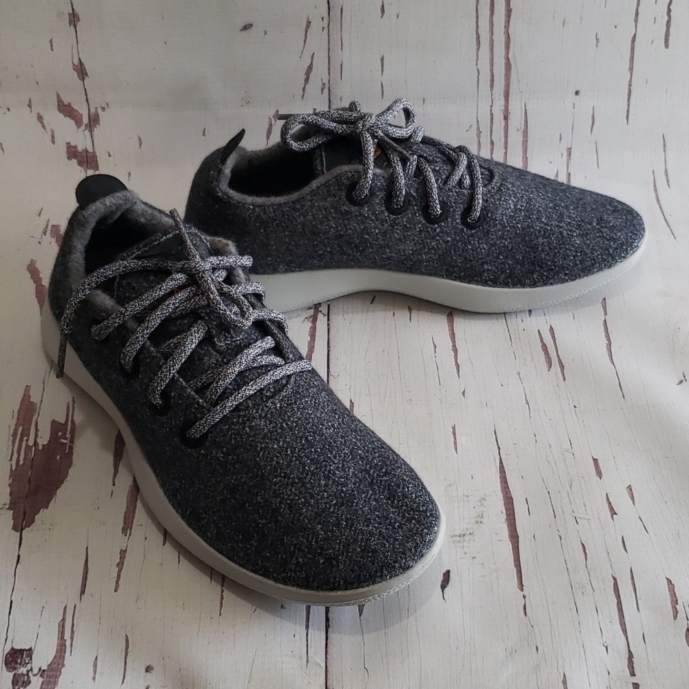 Allbirds 8 mens gray merino casual shoes - Picture 1 of 8